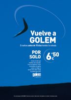 Vuelve a Golem Madrid por sólo 6.50€.