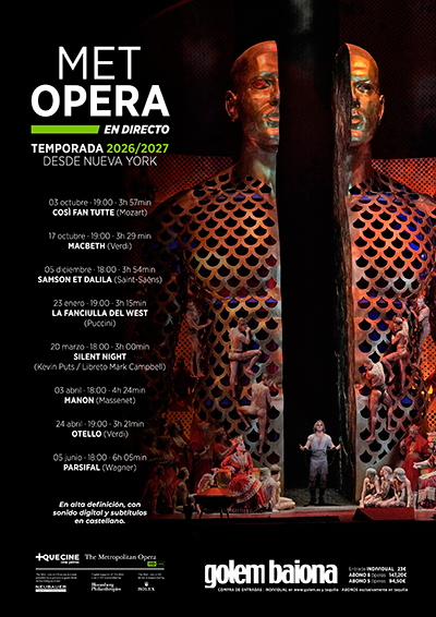 MET &Oacute;PERA 2025-2026 en Golem Baiona.