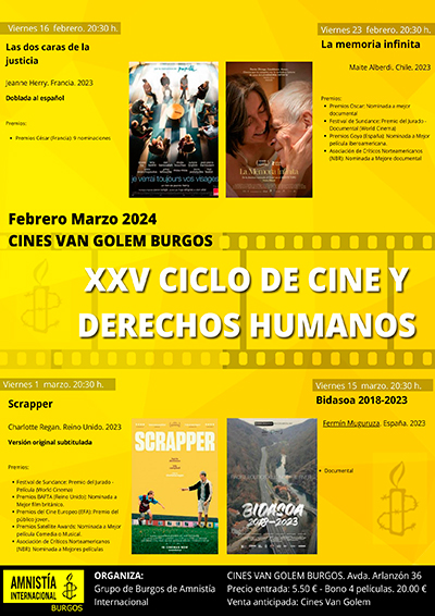XXV Ciclo de Cine y Derechos Humanos