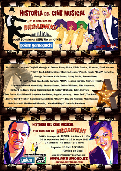 Curso “Historia del Cine Musical y el Musical de Broadway