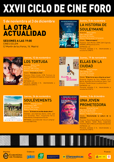 XXVII Ciclo de cine foro: La Otra Actualidad