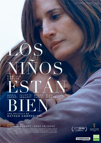 Cartel oficial de Los Niños Están Bien — Golem Madrid